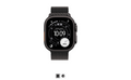 Apple Watch Ultra 3 49mm Titanio Negro Milanesa Loop Negro (Medium)