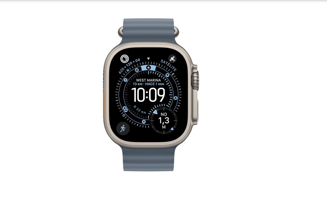 Apple Watch Ultra 3 49mm Titanio Ocean Azul