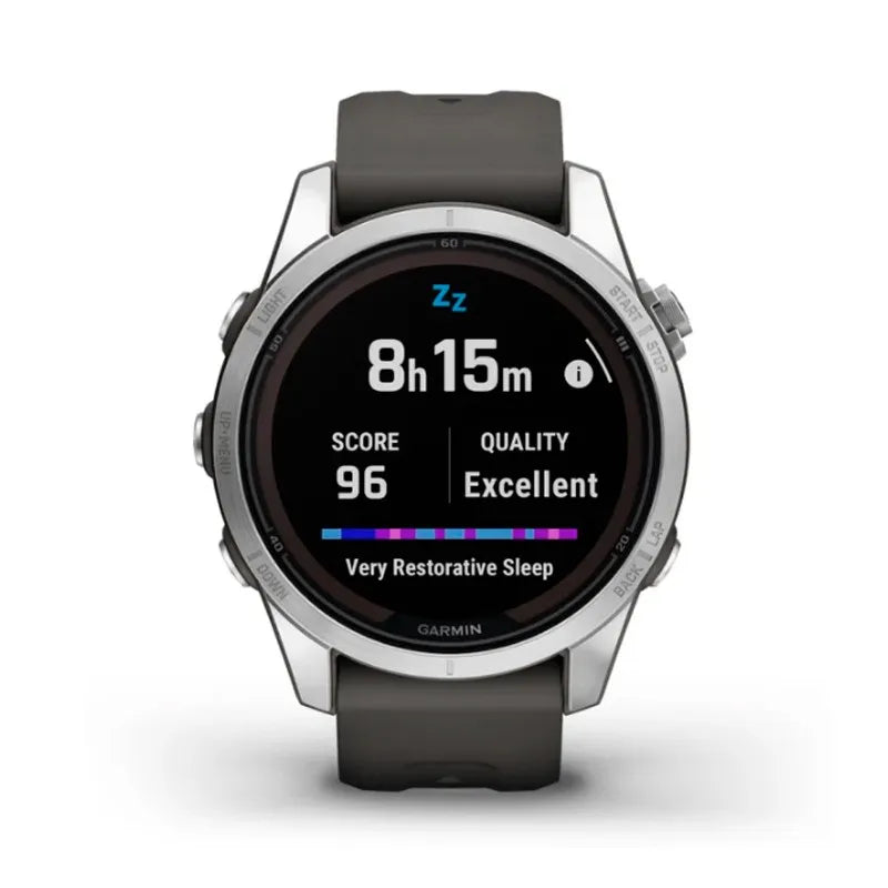 RELOJ GARMIN FÉNIX 7S PRO SOLAR GRIS 42MM