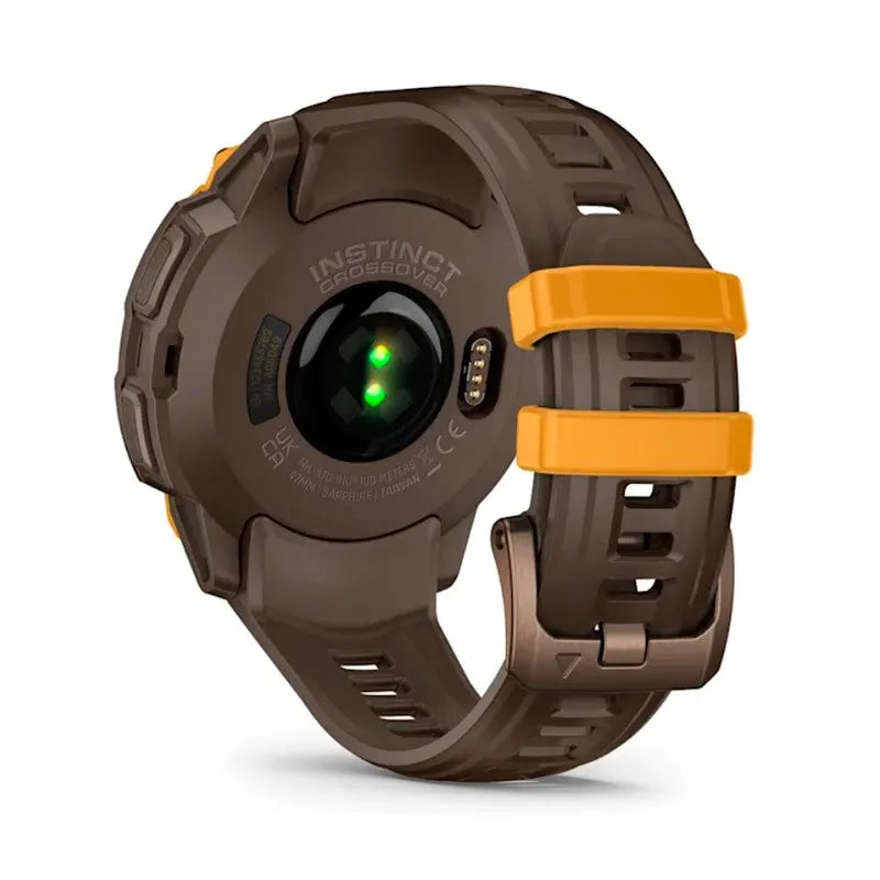 RELOJ GARMIN INSTINCT CROSSOVER AMOLED NARANJA 47MM