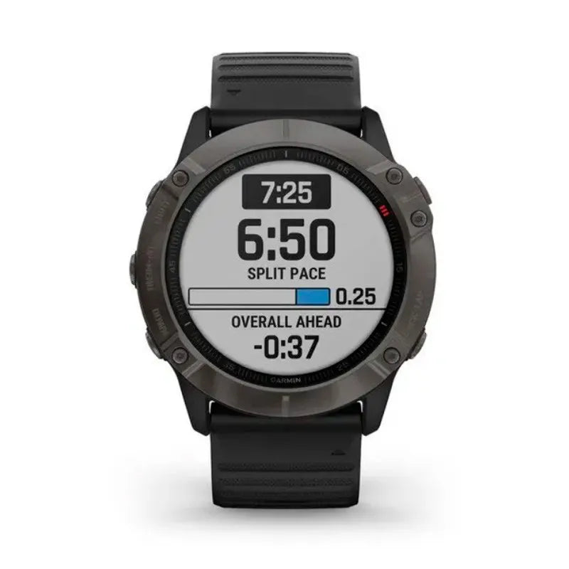 RELOJ GARMIN FÉNIX 7X PRO ZAFIRO SOLAR CARBON NEGRO 51MM