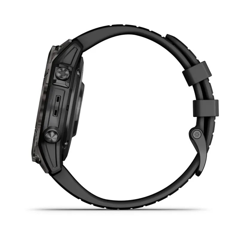 RELOJ GARMIN FÉNIX 7S PRO ZAFIRO SOLAR CARBÓN NEGRO 42MM