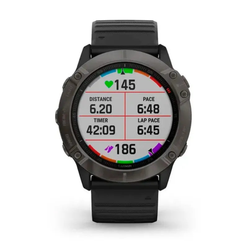 RELOJ GARMIN FÉNIX 7X PRO ZAFIRO SOLAR CARBON NEGRO 51MM