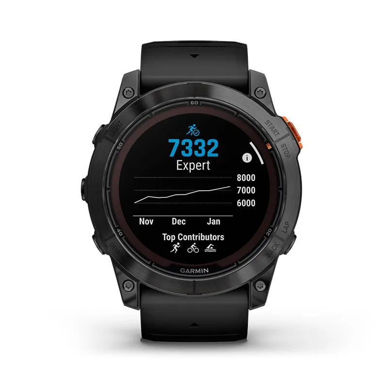 RELOJ GARMIN FÉNIX 7X PRO SOLAR GRIS NEGRO 51MM