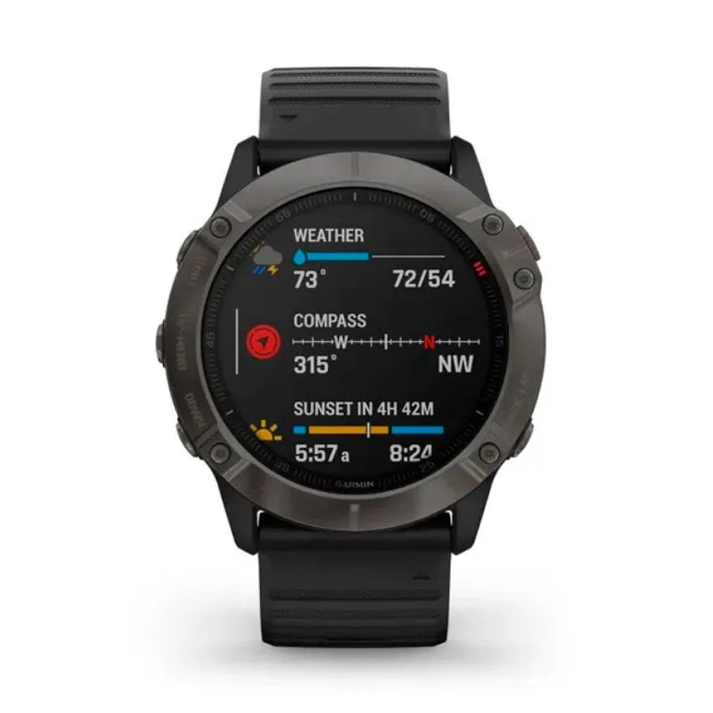 RELOJ GARMIN FÉNIX 6X ZAFIRO & PRO TITANIO DLC 51MM
