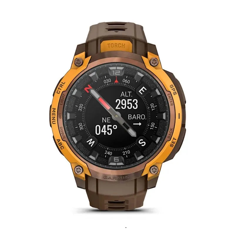 RELOJ GARMIN INSTINCT CROSSOVER AMOLED NARANJA 47MM