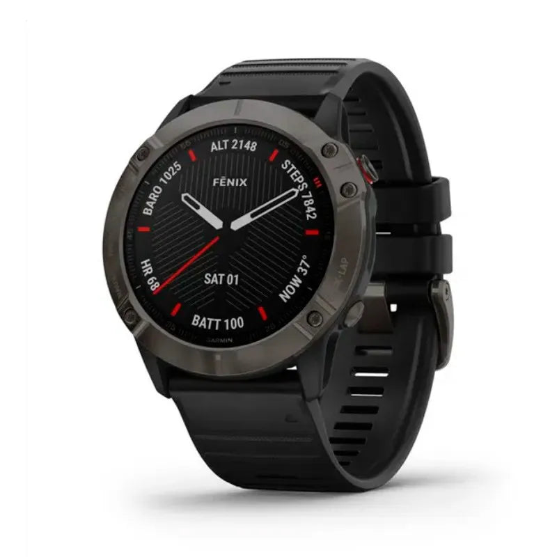 RELOJ GARMIN FÉNIX 7X PRO ZAFIRO SOLAR CARBON NEGRO 51MM